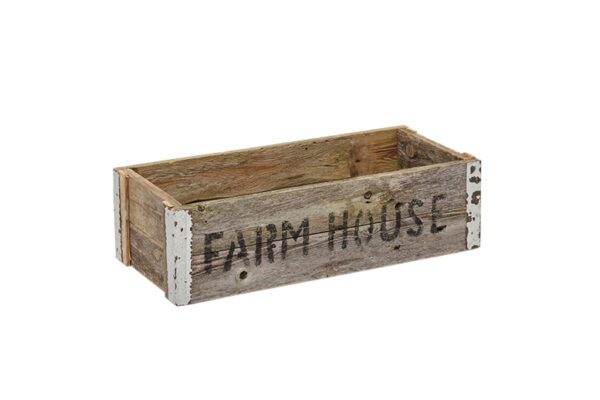 small reclaimed wood farm crate for sale at plowcraft.com