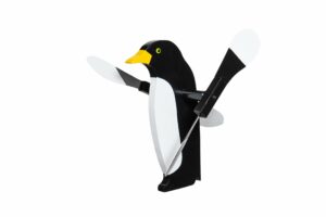 Hand crafted Penguin Whirly bird Yard ornament