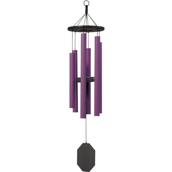 Purple wind chime